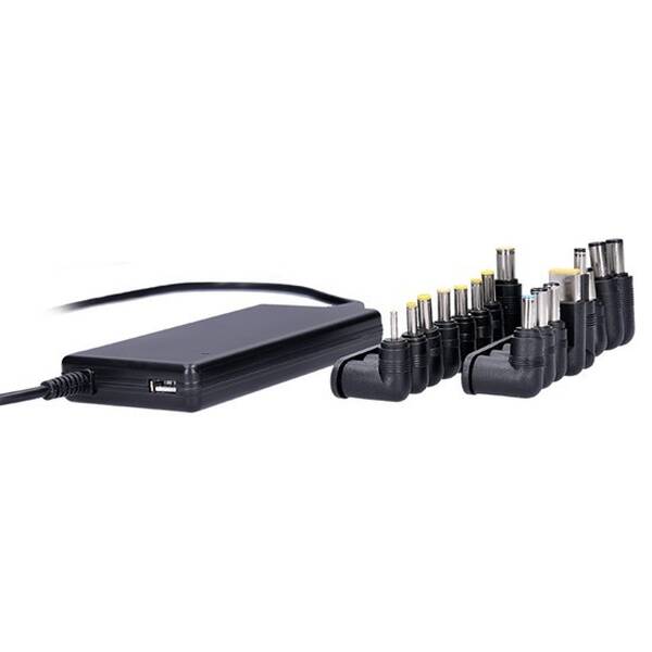 Sieťový adaptér Solight DA33 univerzální pro notebooky, 90 W, 6 koncovek, automat (DA33)