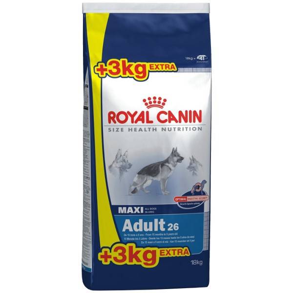 Granule Royal Canin Maxi Adult 15 + 3 kg ZDARMA | HEJ.sk