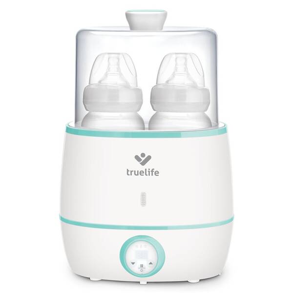 Ohřívač kojeneckých lahví TrueLife Invio BW Double bílý/zelený (lehce opotřebené 8801614002)