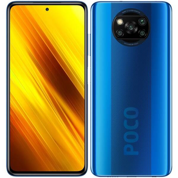 Mobilní telefon Poco X3 64 GB (29596) modrý