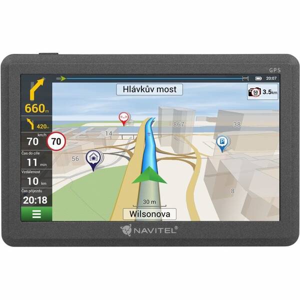 Navigačný systém GPS Navitel E200 čierna