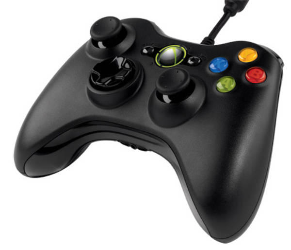 Gamepad Microsoft Common Controller pro PC, Xbox 360 (52A-00005) černý