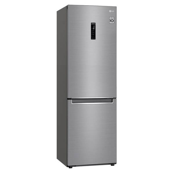 Chladnička s mrazničkou LG GBB61PZHMN stříbrná