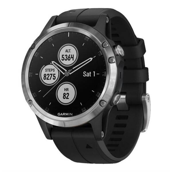 GPS hodinky Garmin Fenix5 PRO Plus (010-01988-94) černé/stříbrné