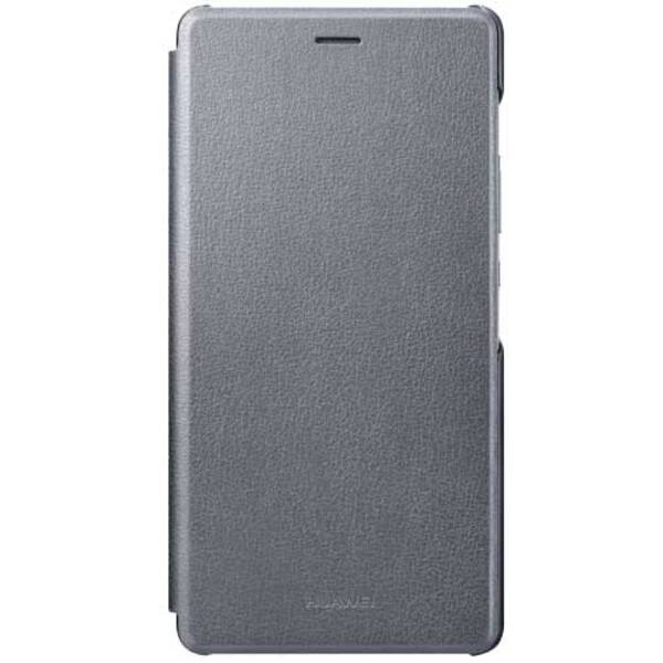 Pouzdro na mobil flipové Huawei P9 Lite Flip Cover (51991527) šedé