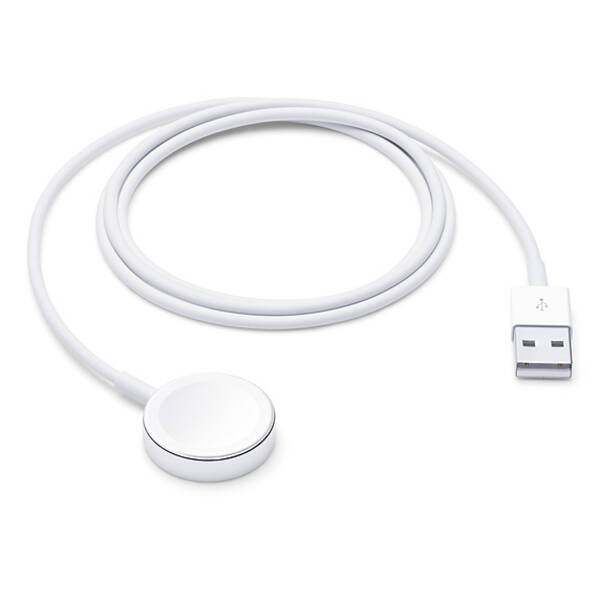 Nabíjecí kabel Apple magnetický pro Apple Watch, 1m (MU9G2ZM/A) bílý