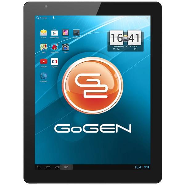 Dotykový tablet GoGEN TA 10200 DUAL černý/bílý