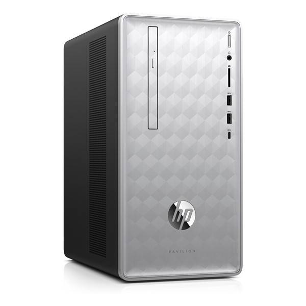 Stolní počítač HP Pavilion 590-p0000nc (4JW82EA#BCM) stříbrný