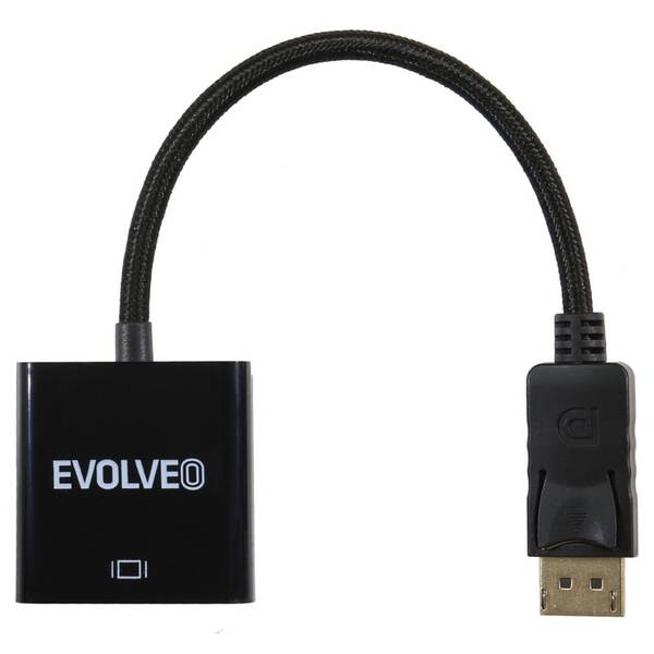 Redukce Evolveo DisplayPort/VGA (EV-DP-VGA) černá (vrácené zboží 8801033522)