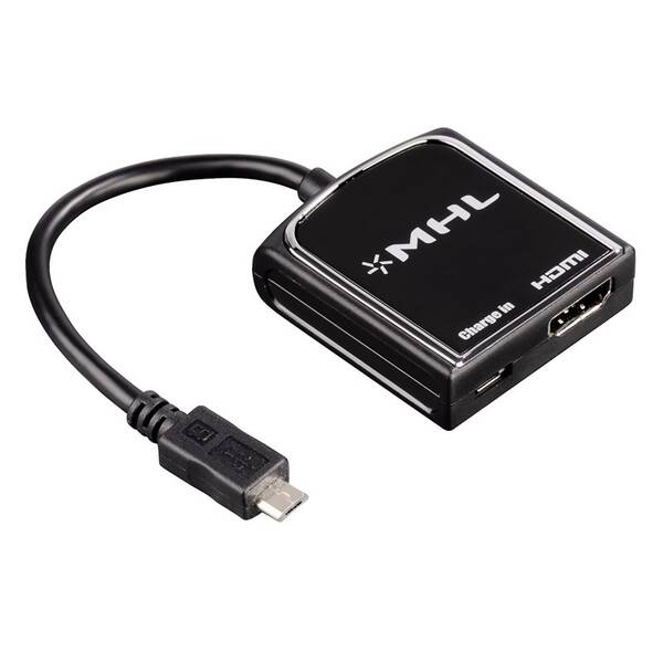 Redukce Hama Micro USB / HDMI (54510) černá