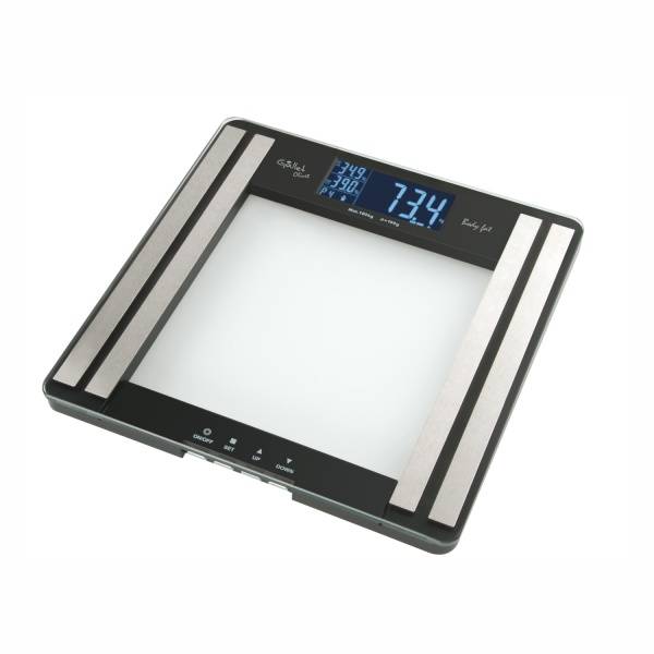 Osobní váha Gallet Olivet PEP 801 černá/sklo