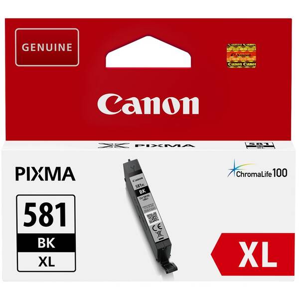 Inkoustová náplň Canon CLI-581XL BK, 520 stran (2052C001) černá