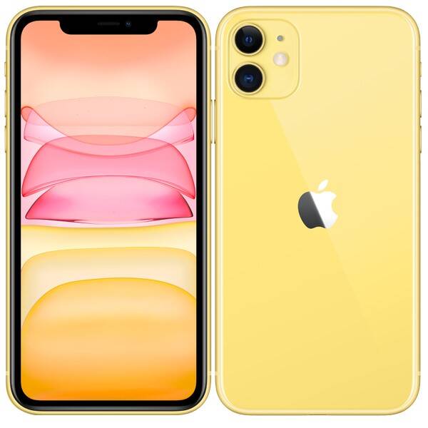 Mobilný telefón Apple iPhone 11 64 GB - Yellow (MHDE3CN/A)