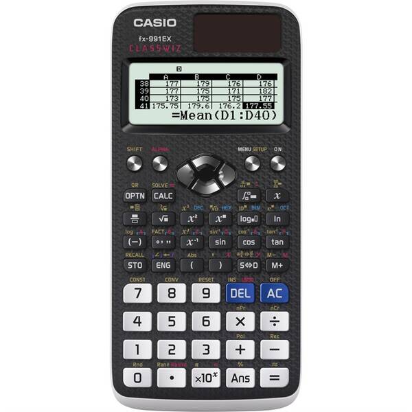 Kalkulačka Casio ClassWiz FX 991 EX černá (zánovní 8801478560)