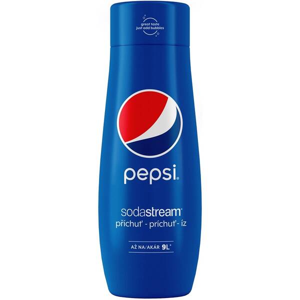Příchuť pro perlivou vodu SodaStream Pepsi 440 ml