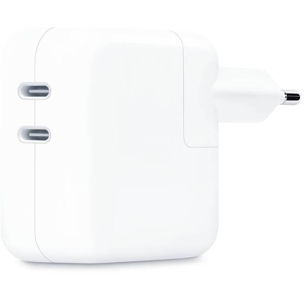 Sieťový adaptér Apple - 35W Dual USB-C (MNWP3ZM/A) biely