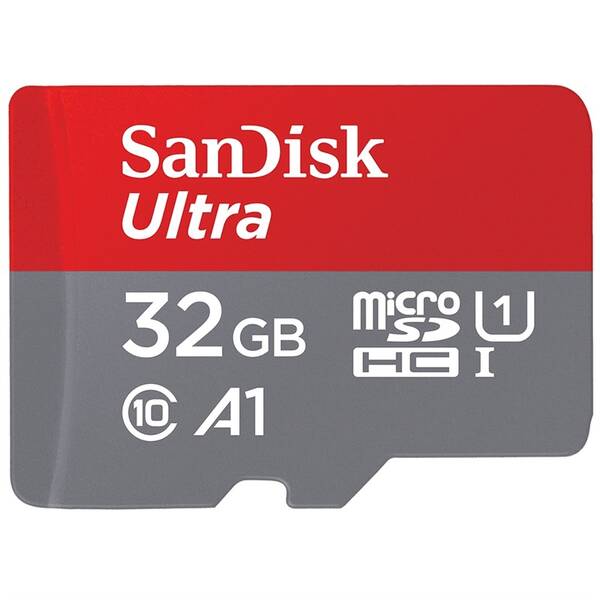 Pamäťová karta SanDisk Micro SDHC Ultra Android 32GB UHS-I U1 (120R/20W) + adapter (SDSQUA4-032G-GN6MA)