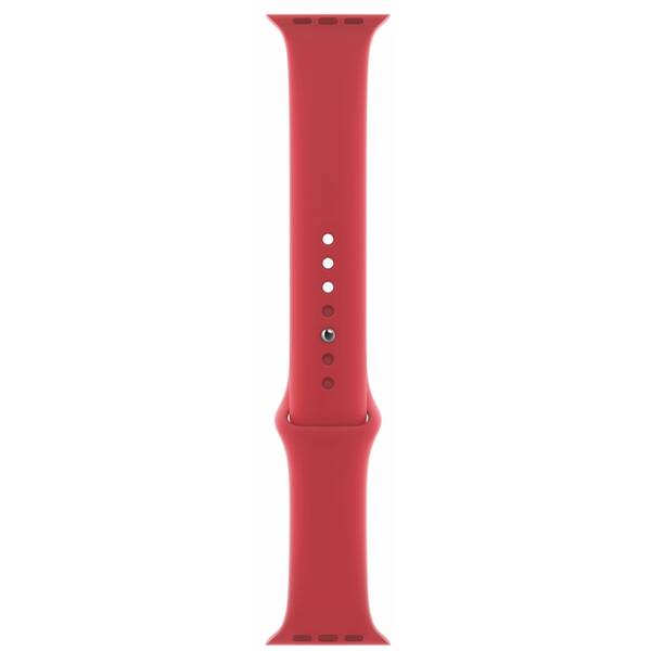 Řemínek Apple Watch 44mm (PRODUCT) RED sportovní - S/M a M/L (MU9N2ZM/A)