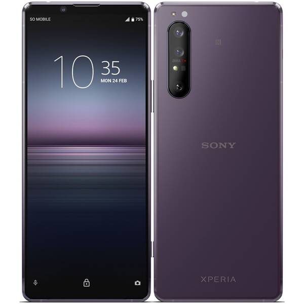 Mobilní telefon Sony Xperia 1.II 5G (MTOSERXQAT051) fialový