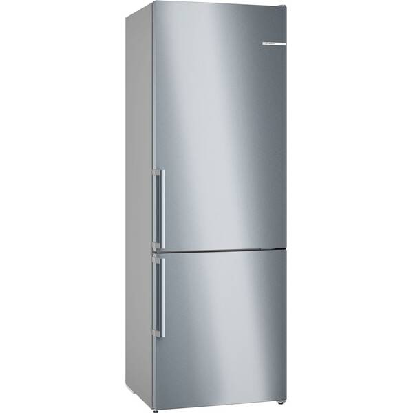 Chladnička s mrazničkou Bosch Serie | 4 KGN49VICT nerez