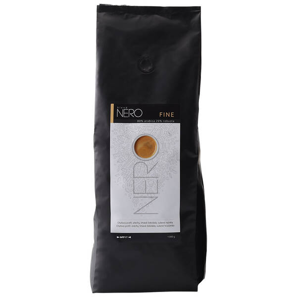Káva zrnková Nero Caffé Premium/Fine 1 kg (346524)