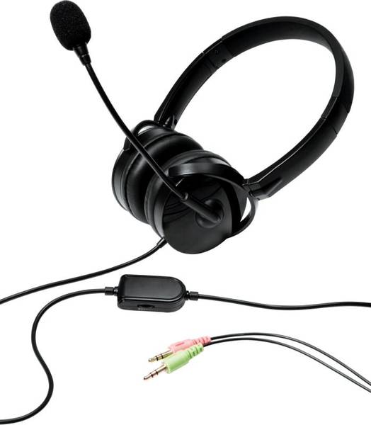Headset Verbatim Multimedia Stereo On-Ear černý