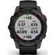 GPS hodinky Garmin fenix 7 PRO Sapphire Solar - Titan Carbon Gray/Black Silicone Band (010-02540-21)