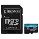 Paměťová karta Kingston Canvas Go! Plus MicroSDXC 512GB UHS-I U3 (170R/90W) + adaptér (SDCG3/512GB)