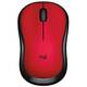 Mysz Logitech Wireless Mouse M220 Silent (910-004880) Czerwona