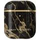 Pouzdro iDeal Of Sweden pro Apple Airpods 1/2 - Golden Smoke Marble (IDFAPC-191)