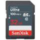 Pamäťová karta SanDisk SDHC Ultra 32GB UHS-I U1 (100R/20W) (SDSDUNR-032G-GN3IN)