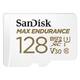 Paměťová karta SanDisk MAX ENDURANCE microSDHC 128 GB + adaptér (SDSQQVR-128G-GN6IA)