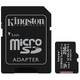 Pamäťová karta Kingston Canvas Select Plus MicroSDXC 256GB UHS-I U1 (100R/85W) + adapter (SDCS2/256GB)