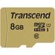 Pamäťová karta Transcend 500S microSDHC 8GB UHS-I U1 (Class 10) (95R/60W) + adapter (TS8GUSD500S)