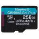 Pamäťová karta Kingston Canvas Go! Plus MicroSDXC 256GB UHS-I U3 (170R/90W) (SDCG3/256GBSP)