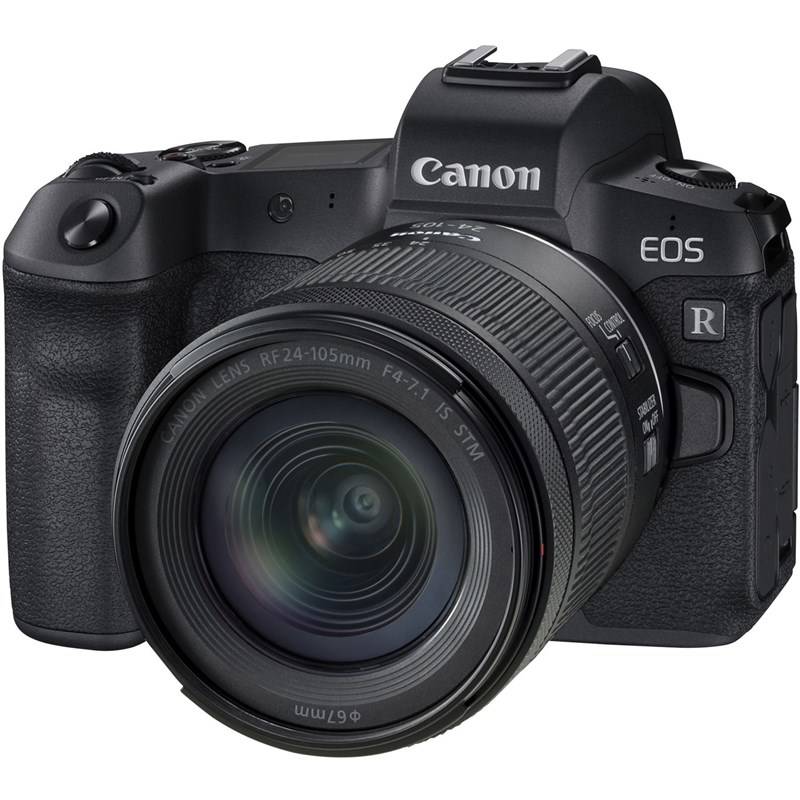 Digitálny fotoaparát Canon EOS R + RF 24-105 mm f/4-7.1 IS STM (3075C033) čierny + Doprava zadarmo
