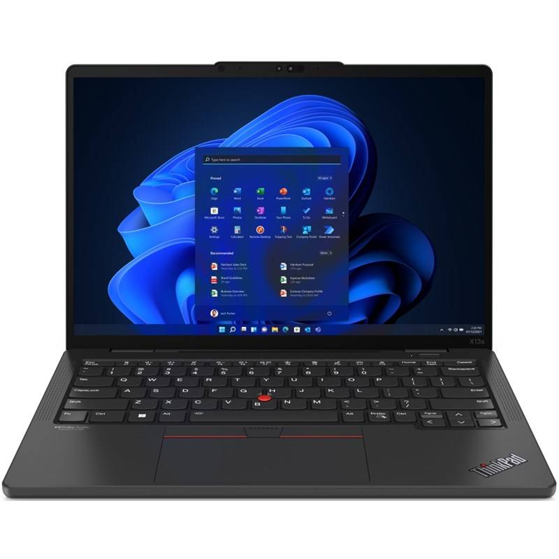 Obrázok Lenovo ThinkPad X13s Gen 1 (21BX000ECK) čierny