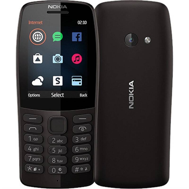 Mobilný telefón Nokia 210 Dual SIM (16OTRB01A04) čierny