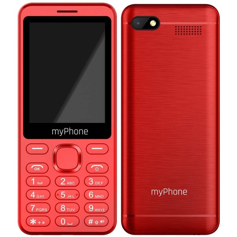 Mobilný telefón myPhone Maestro 2 (TELMYMAESTRO2RE) červený