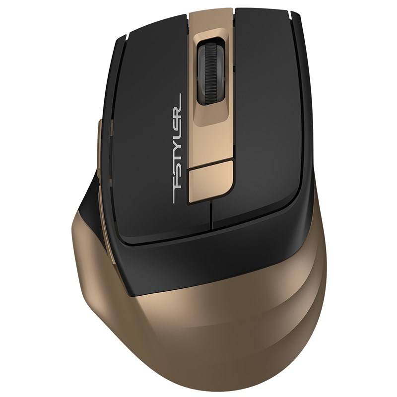 Obrázok A4tech FG35 Bronze, FSTYLER bezdrátová myš optická 2000DPI, 2.4 GHz, bronzová