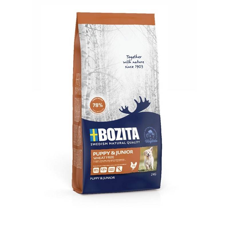 Obrázok Bozita DOG Puppy & Junior Wheat Free 2 kg