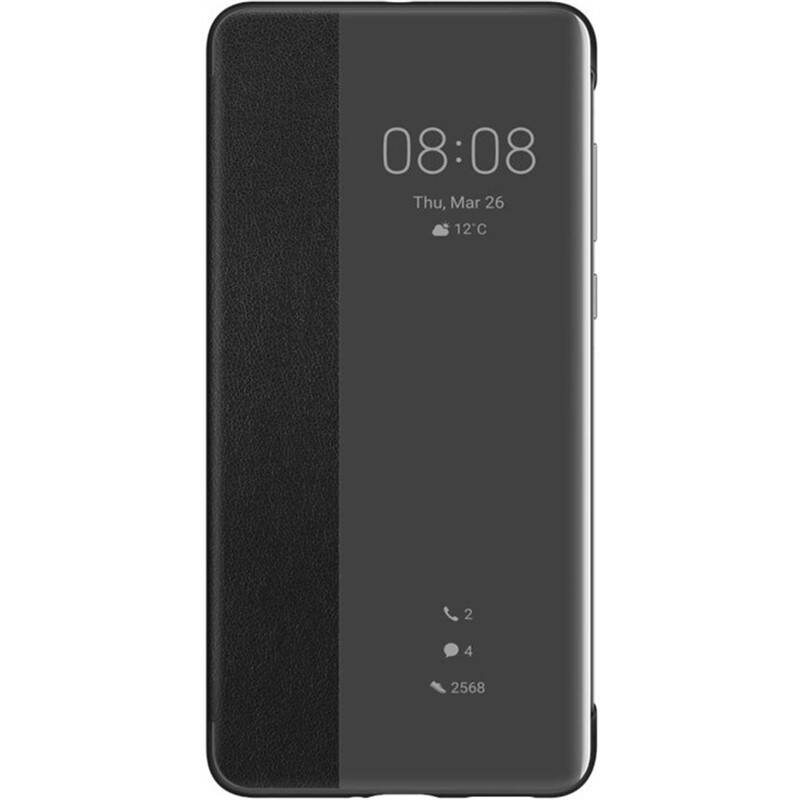 Puzdro na mobil flipové Huawei Smart View Flip na P40 (51993703) čierny