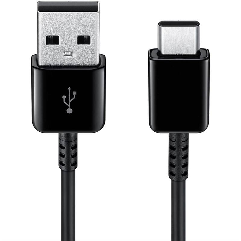 Kábel Samsung USB/USB-C, 1,5m, bulk (EP-DW700CBE) (EP-DW700CBE) čierny