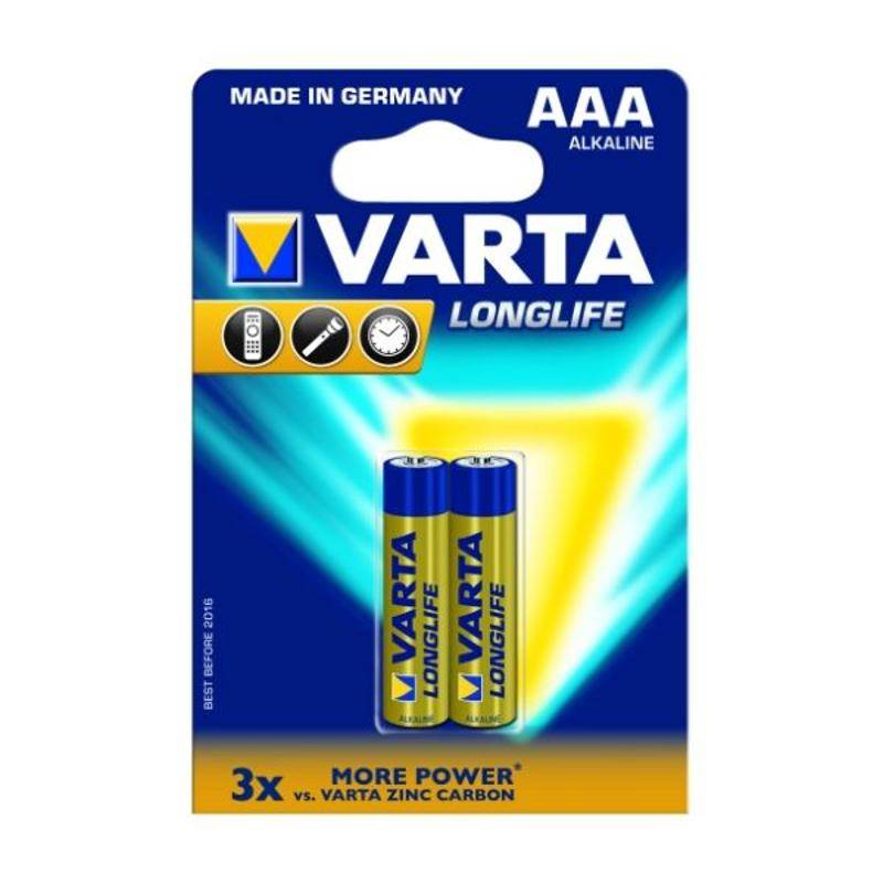 Obrázok Varta 4103 Micro LongLife Extra 1,5V AAA (bal=4ks)