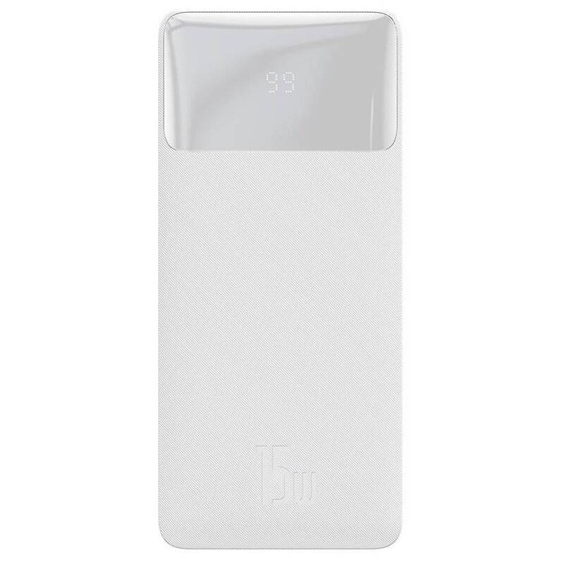 Obrázok Baseus Bipow Digital Display Power bank 20000 mAh 15 W White (PPDML-J02)