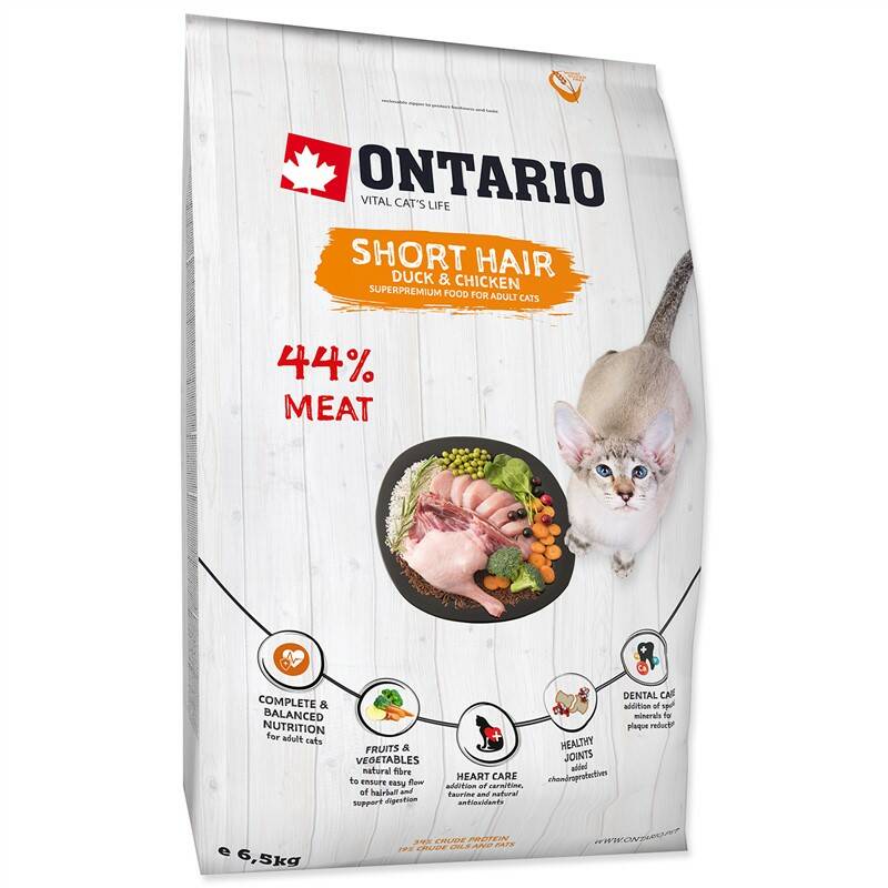 Obrázok Ontario Cat Shorthair 6,5kg