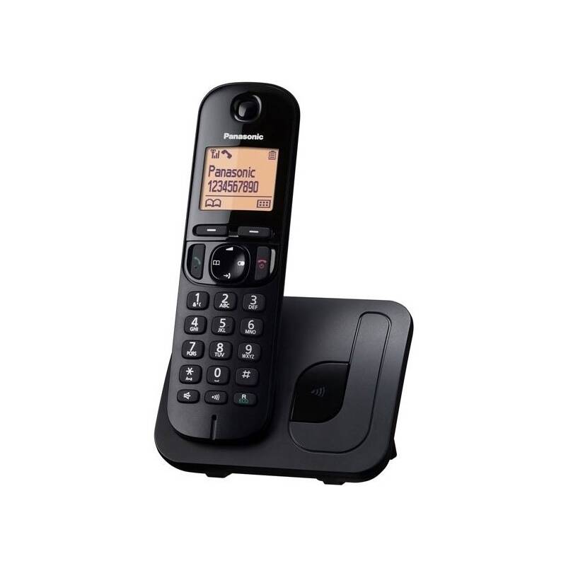 Domáci telefón Panasonic KX-TGC210FXB (KX-TGC210FXB) čierny
