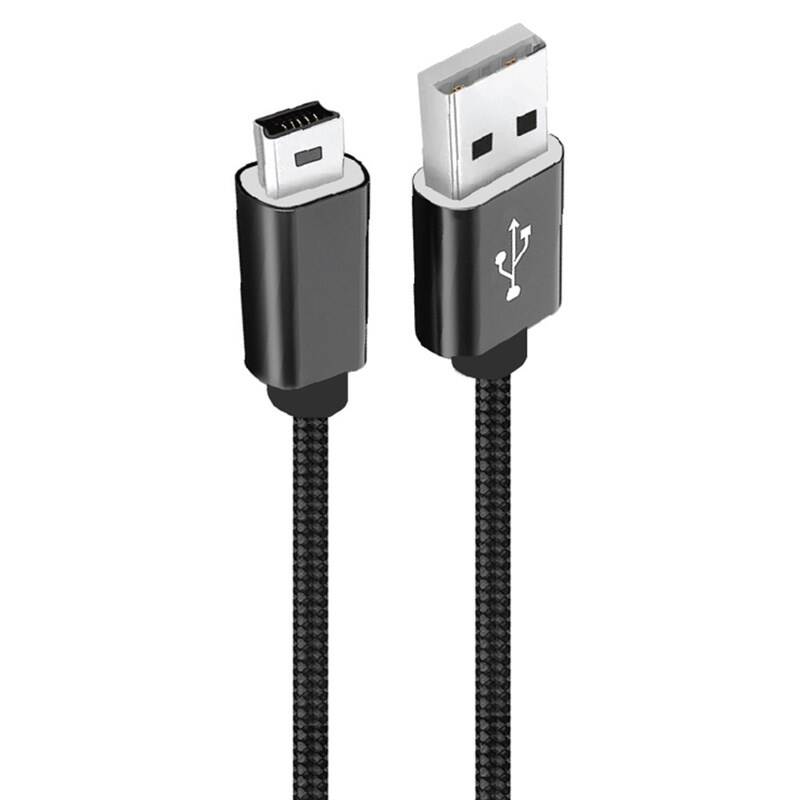 Kábel WG USB/Mini USB, 1m (11118) čierny