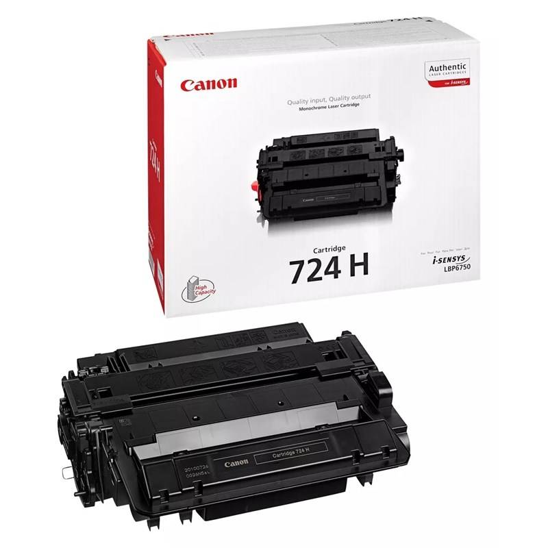 Toner Canon CRG-724 H, 12500 strán - originálny (3482B002) čierna