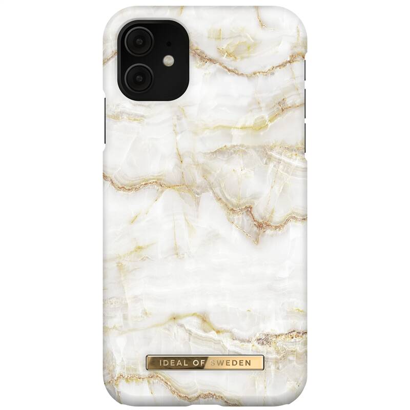 Obrázok iDeal Of Sweden Fashion na Apple iPhone 11/XR - Golden Pearl Marble (IDFCSS20-I1961-194)